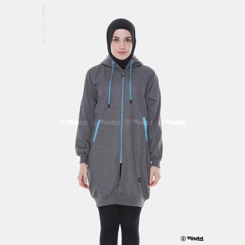 Hijacket Basic Misty Series Origilal Jaket Hijabers Bahan Premium Fleece yang 