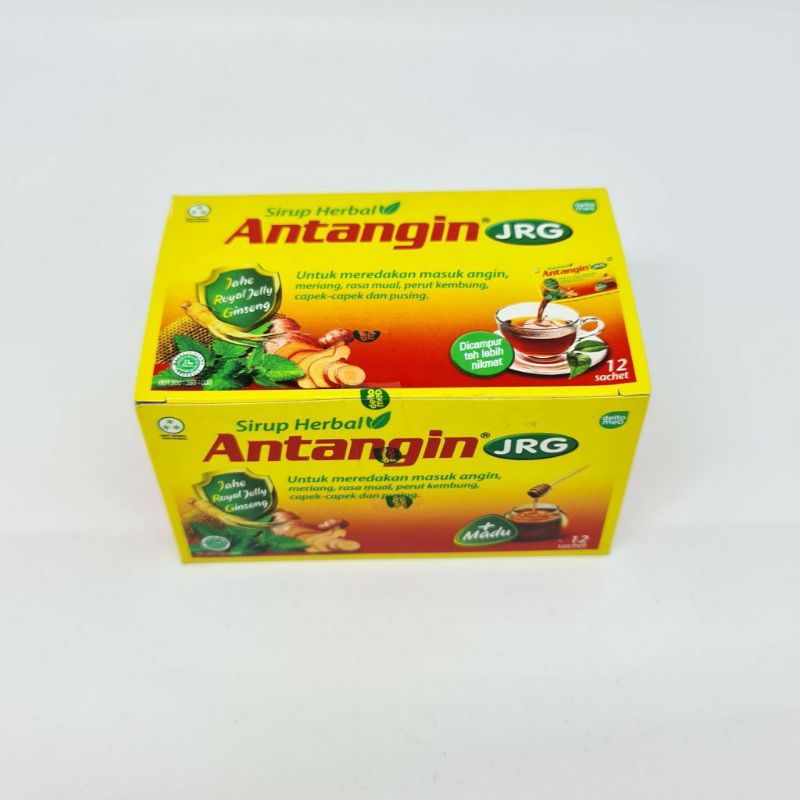 Antangin JRG Syrup Herbal 1Dus (isi 12 Sachet)