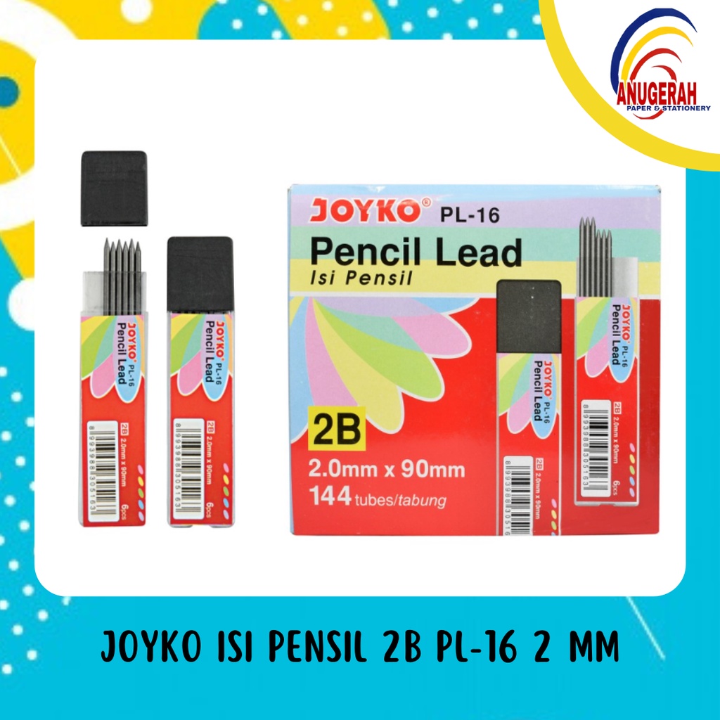 

JOYKO ISI PENSIL 2B PL-16 2 MM (PCS)