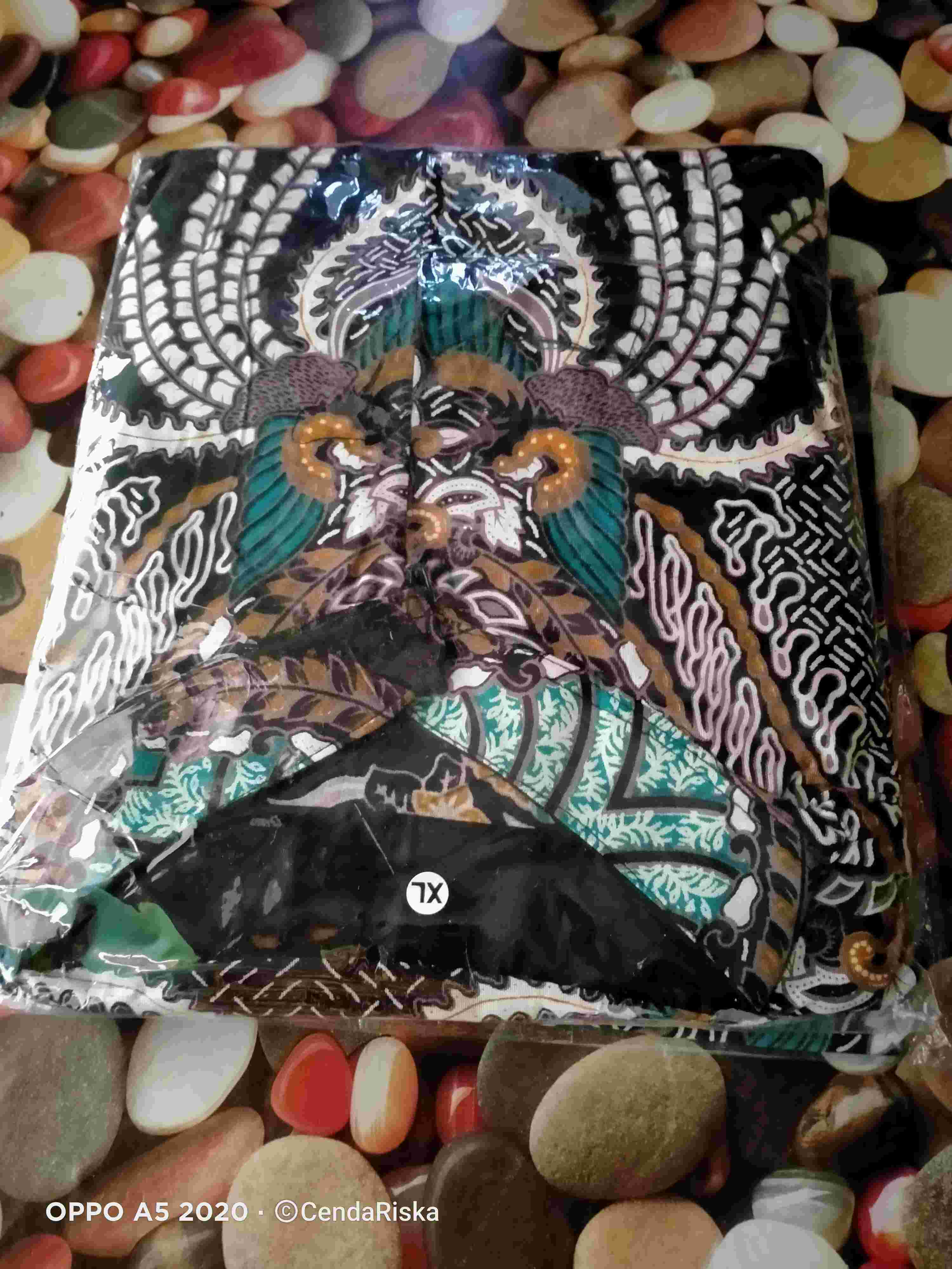 Rama Shinta Couple - Melani Set Couple Lilit Rovella Batik Couple Modern Motif Madu Hijau