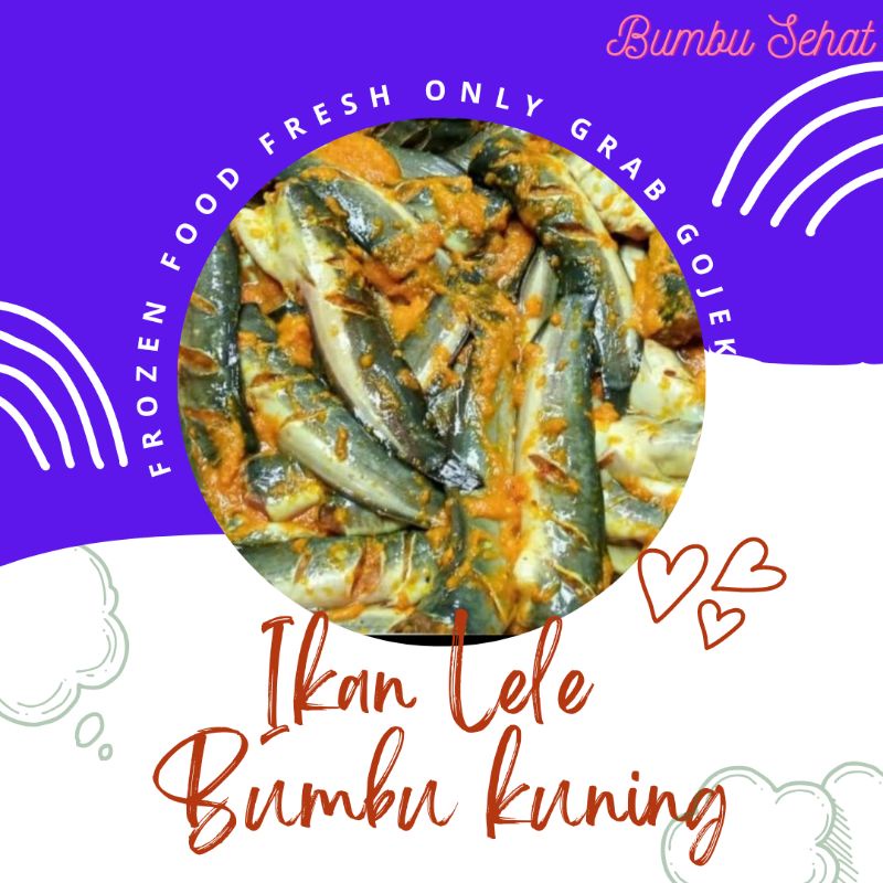

Ikan Lele ungkep bumbu kuning