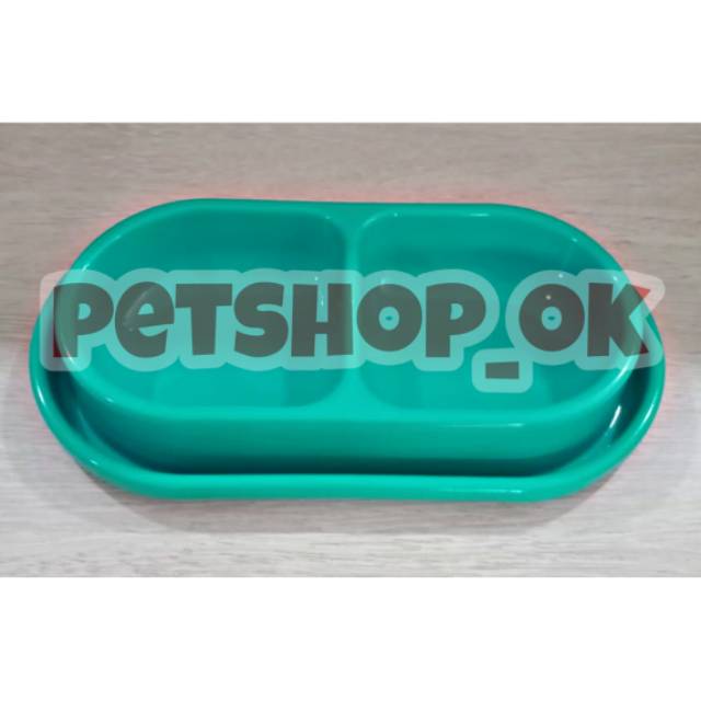 Tempat Makan/Minum kucing/anjing double