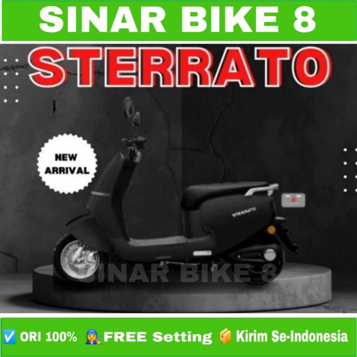 Sepeda Motor Listrik Electric E Bike EXOTIC STERRATO 800 Watt