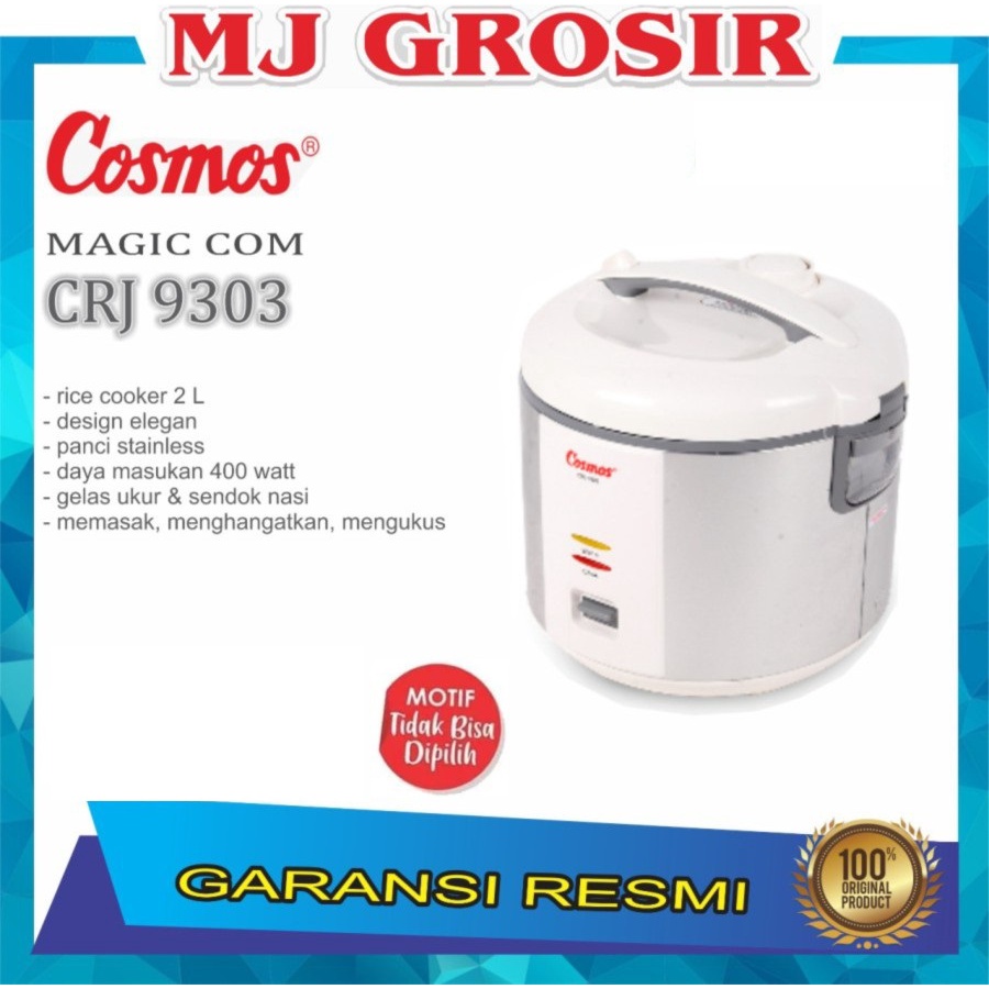 PROMO MAGIC COM COSMOS CRJ 9303 STAINLESS 2 LITER MURAH