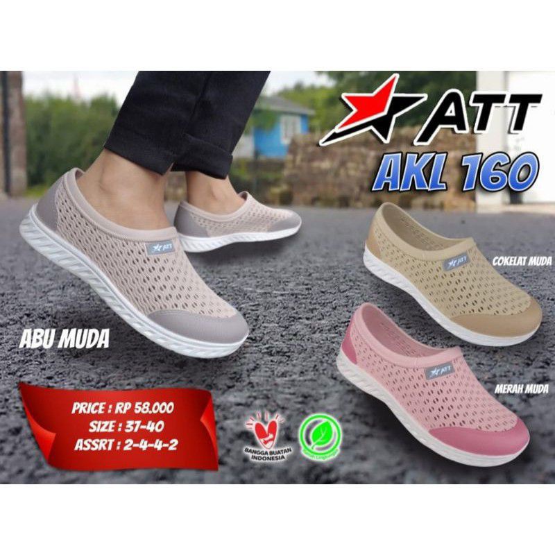 SEPATU SLIP ON KARET ATT AKL 160 37-40