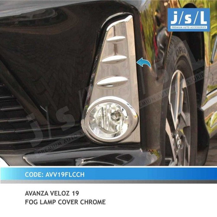 Cover Fog Lamp Avanza Veloz 2019 Chrome