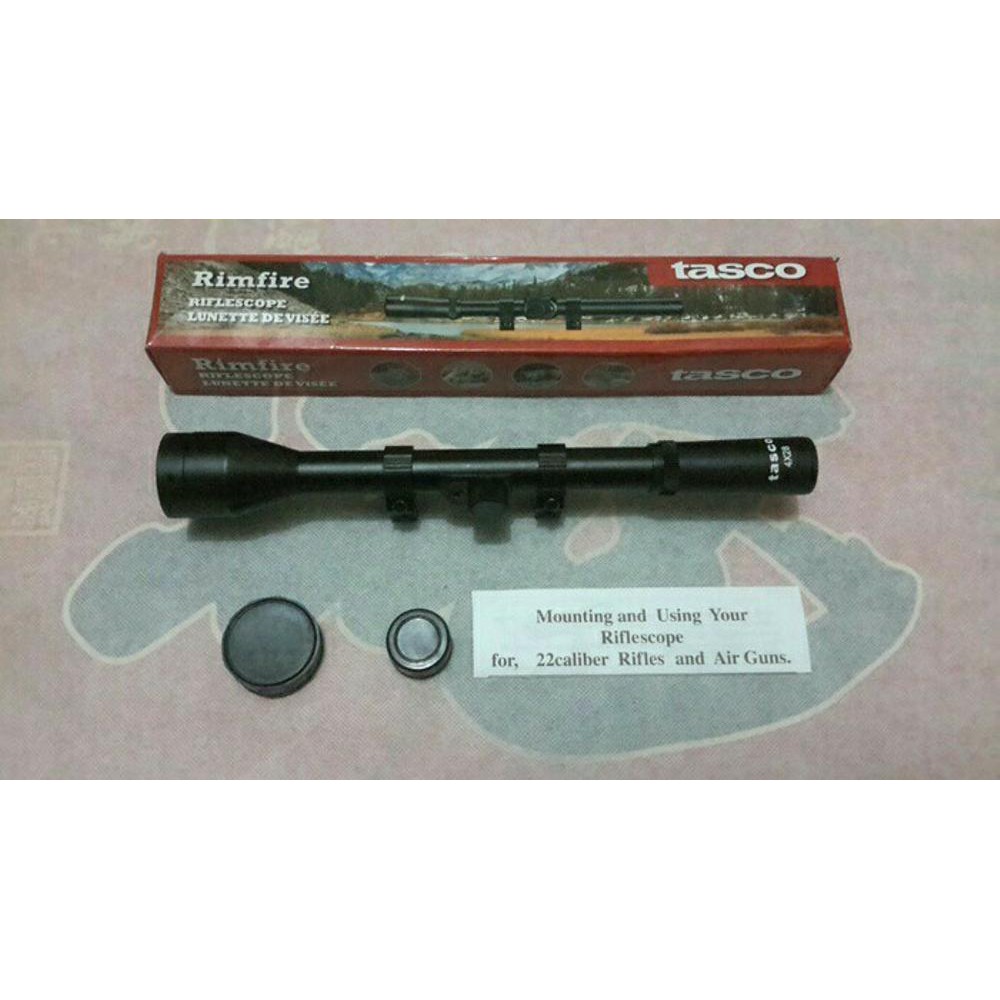 Telescope Teleskop Teropong Senapan Rifle Scope Tasco 4x28