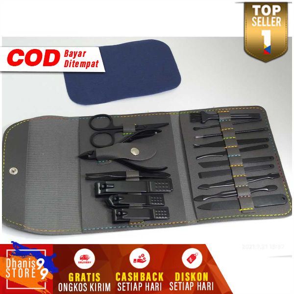 Biutte.co Set Gunting Kuku Manicure Pedicure Nail Kit Menicure Pedicure Gunting Potong Kuku Perawatan Menikur Pedikur Potongan Catut