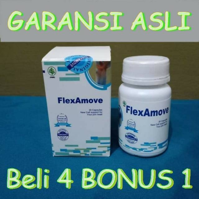 Flexamove asli obat nyeri sendi FLEXAMOVE ASLI ORIGINAL HERBAL
