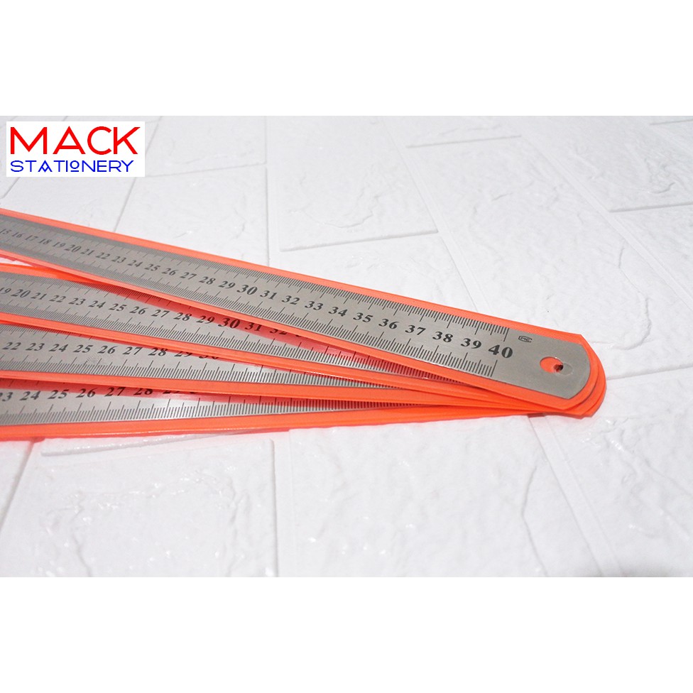 

Penggaris Besi Mistar 40CM/ Garisan Besi 40CM