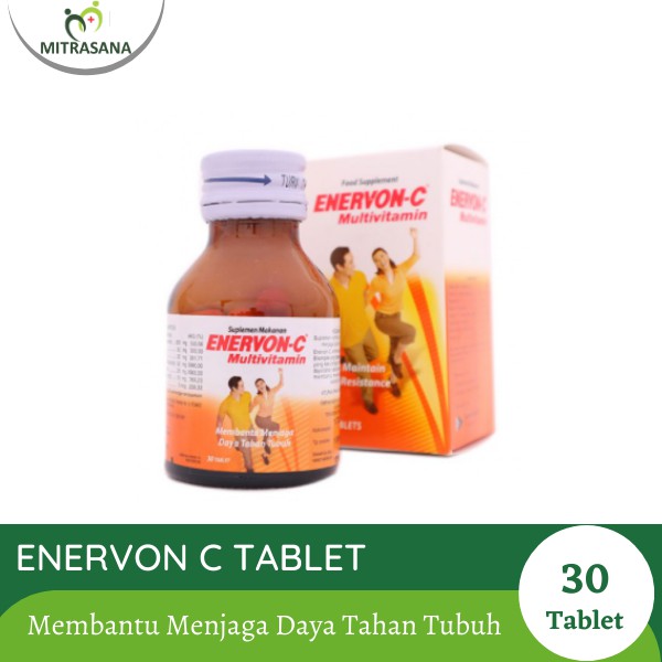 Enervon C Vitamin C isi 30 Tablet | Enervon C Gold 30 Tablet