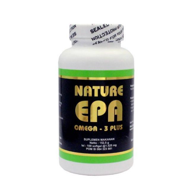 Nature Epa Omega 3 Plus Vitamin E Lecithin Suplemen Omega 3 Terlengkap Indonesia