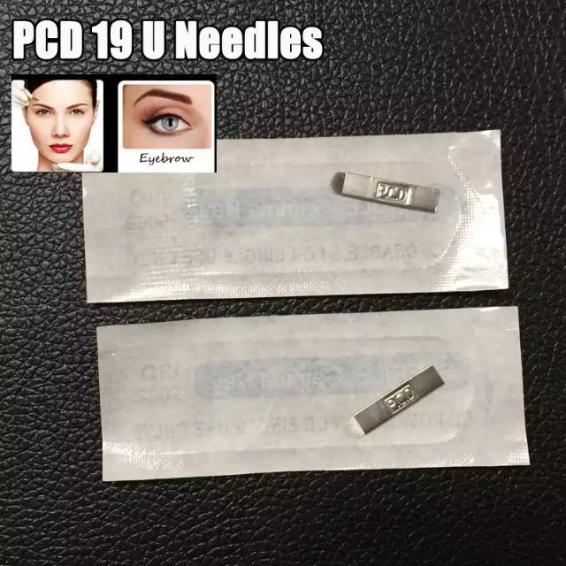 Jarum Pcd 12U, 14U, 16U, 18U dan 19U microblading jarum sulam alis type U