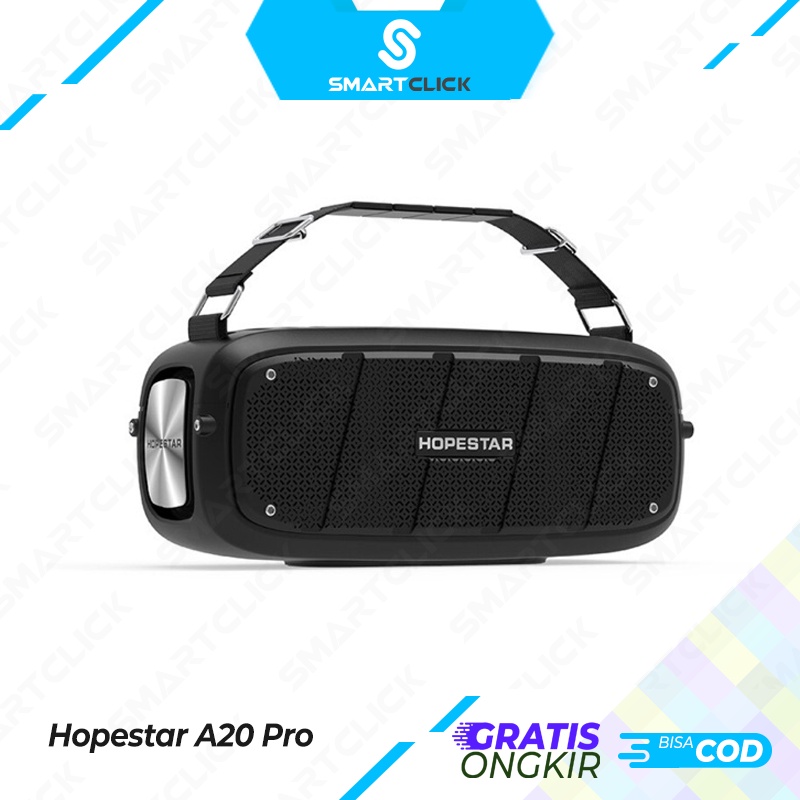Hopestar A20 Pro Premium Quality Wireless Portable Bluetooth Speaker Super Bass Garansi New