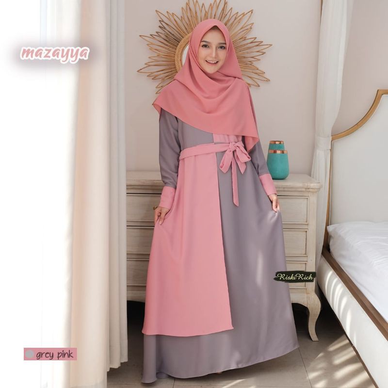 Gamis Mazzaya mazayya Riskirich spesial edition dewasa remaja terbaru madame sexy