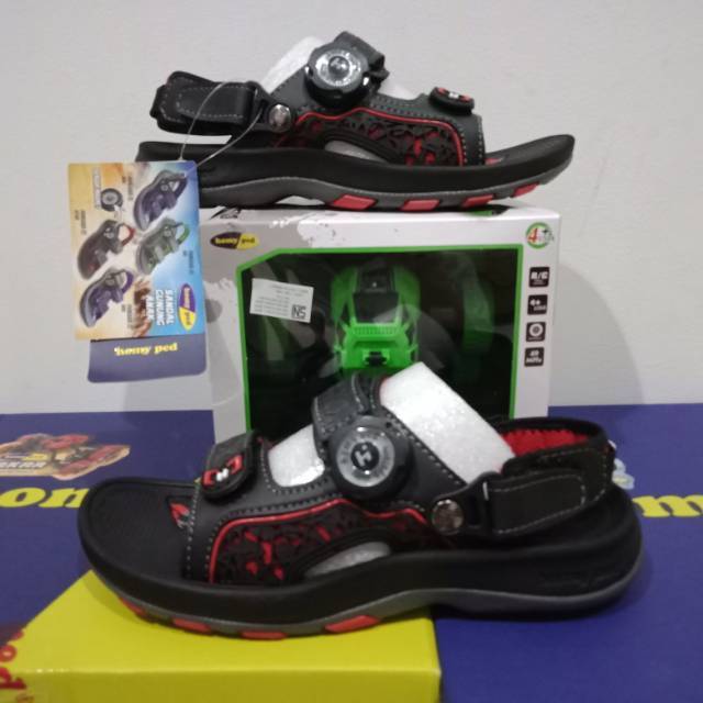 Sandal Gunung Anak Homyped Pandawa 01 Original BERHADIAH MOBIL MAINAN CAKRA 4WD 360 DERAJAT 2020