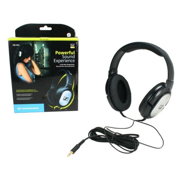 ORIGINAL SENNHEISER Headphone HD 201 TERLARIS