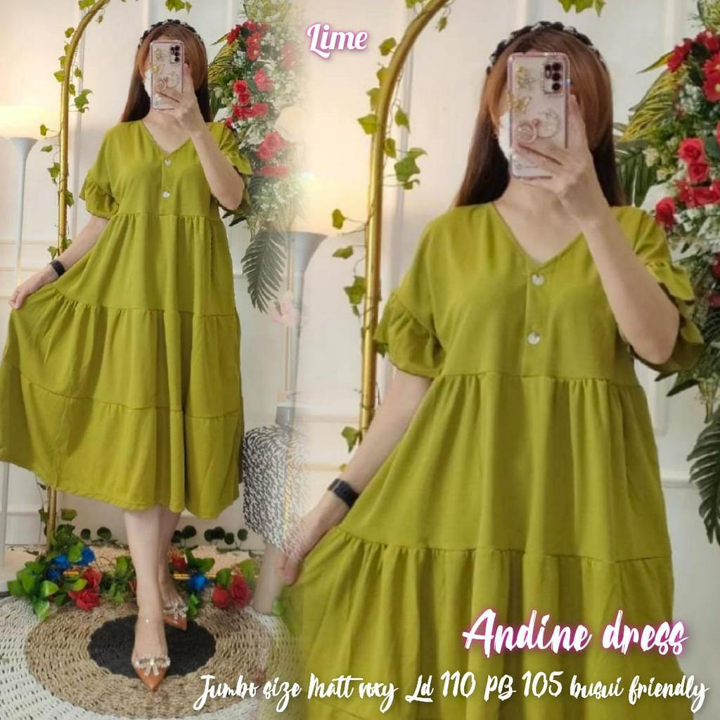 dress jumbo / dress andine / dress fuji / dasterterkini /dressvoxy / dressmurah