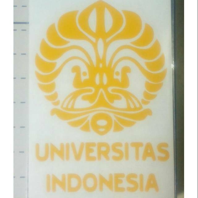 

Cutting Sticker Logo Universitas Indonesia UI Kecil