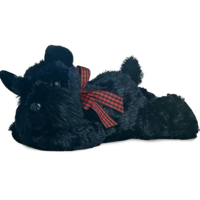 black scottie dog soft toy