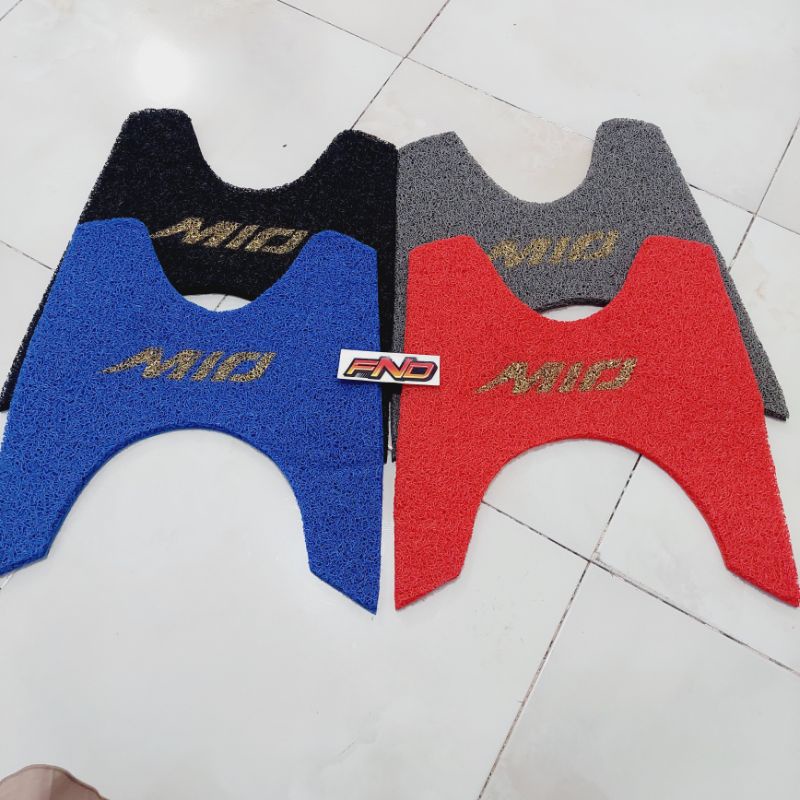 KARPET KESET PIJAKAN KAKI YAMAHA MIO SPORTY MIO SOUL MIO LAMA MODEL MIEHUN AWET KUAT