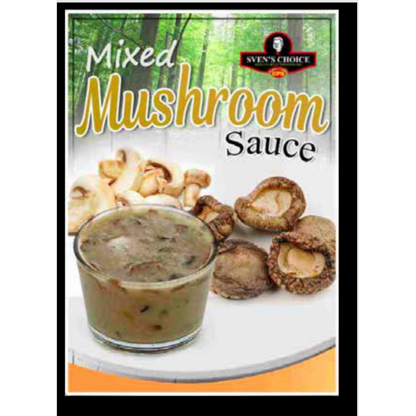 

MUSHROOM SAUCE SVEN CHOICE 80GR