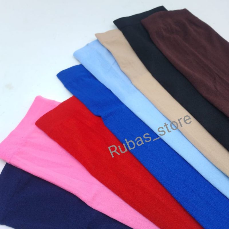 Manset tangan / handsock / sarung lengan panjang polos dewasa-1