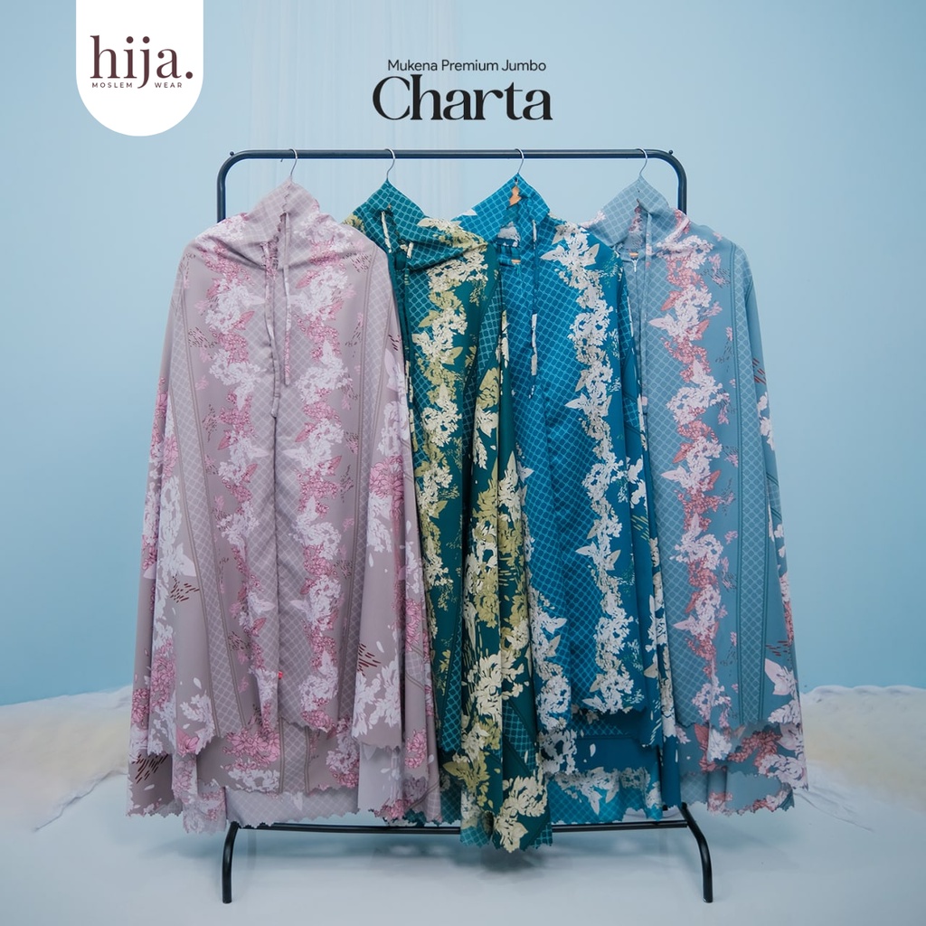 Mukena Mewah Premium Eksklusif Mukenah Aesthetic Lasercut Jumbo Charta