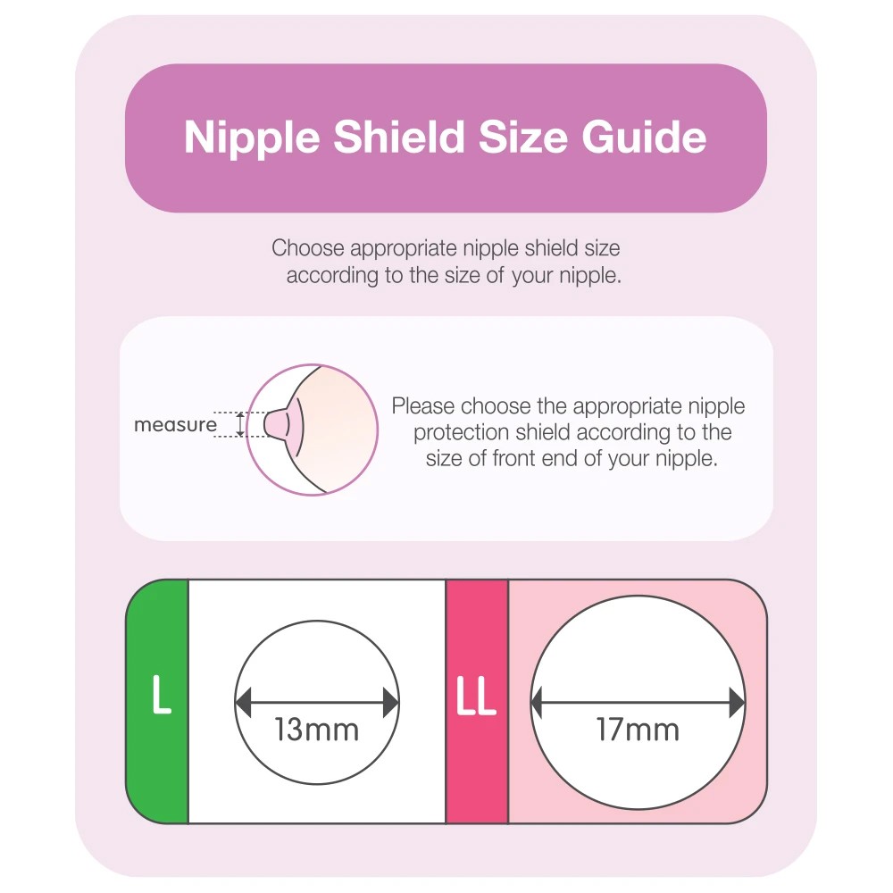 Pigeon Natural Fit Nipple Shield Silicone 13mm Pelindung Puting Menyusui Ibu Bayi