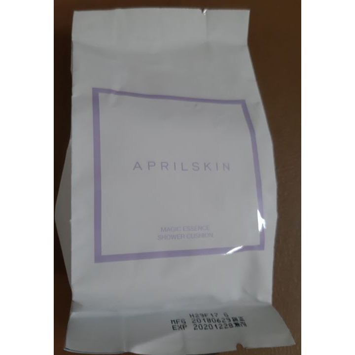 Aprilskin Magic Essence Shower Cushion PINK No21-ORI-REFILL SAJA
