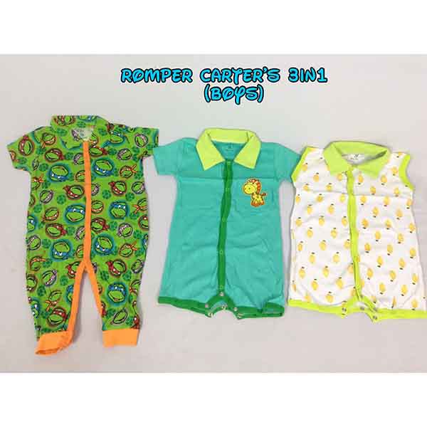 Romper CARTERS 3in1 - MIX MODEL (BOY)