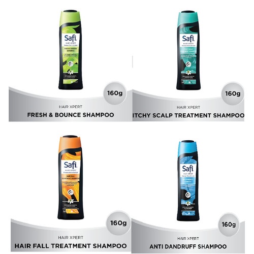 SHAMPOO SAFI 160ML &amp; 320ML