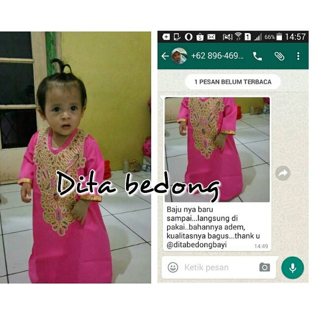 Kaftan Kids Bayi Arsy dan Moonela Grosir Murah Pakaian muslim baju gamis bayi stelan muslim bayi