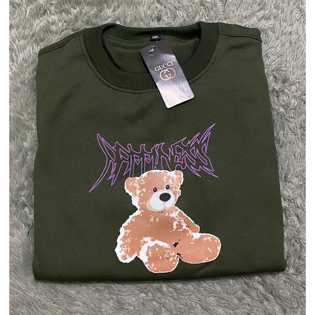 Crewneck Sweater Gucci Bear X Premium Quality