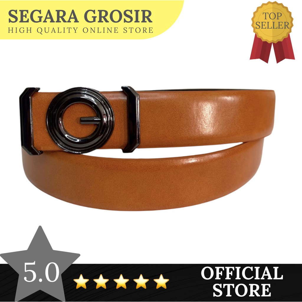 GESPER WANITA MODIS KULIT PREMIUM LEATHER STYLE FASHION IKAT PINGGANG SABUK WOMEN BELT