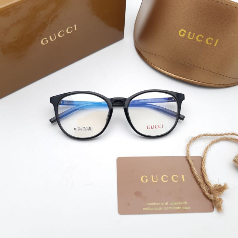 Kacamata Photocromix Antiradiasi Wanita Fashion Gucci 8255 Size 52-20-140 Termurah