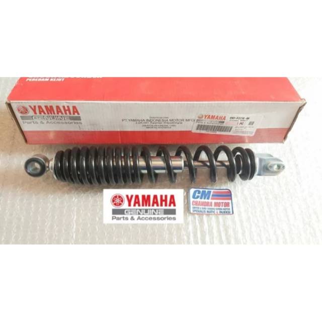 Skok shockbreaker belakang Yamaha Xeon warna hitam 44D-f2210-00 asli YGP Yamaha