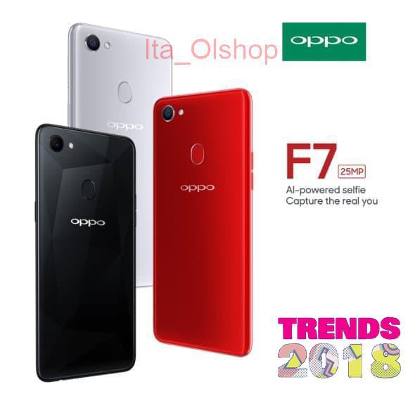 OPPO F7 6/128 - Hitam
