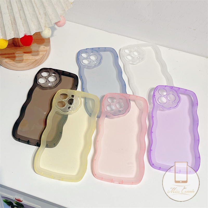 Soft Case Pelindung Lensa Motif Bunga Warna Macaron Untuk IPhone 11 XR 13 Pro Max 7 8 Plus X XS 12 Pro Max 11Pro Max