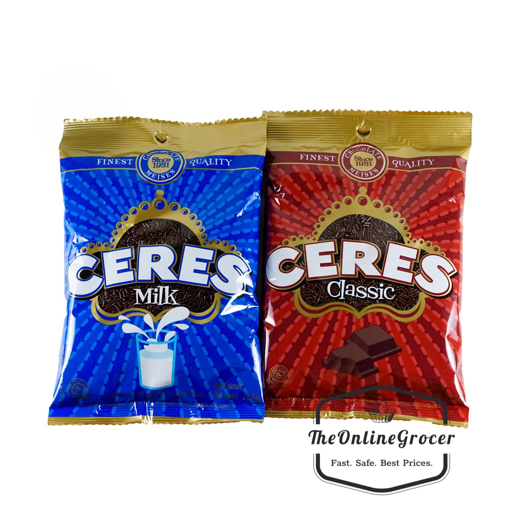 

Ceres Cokelat Meises Kemasan 225gr