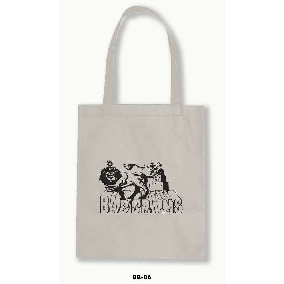 TOTE BAG BLACU - BAD BRAINS .01