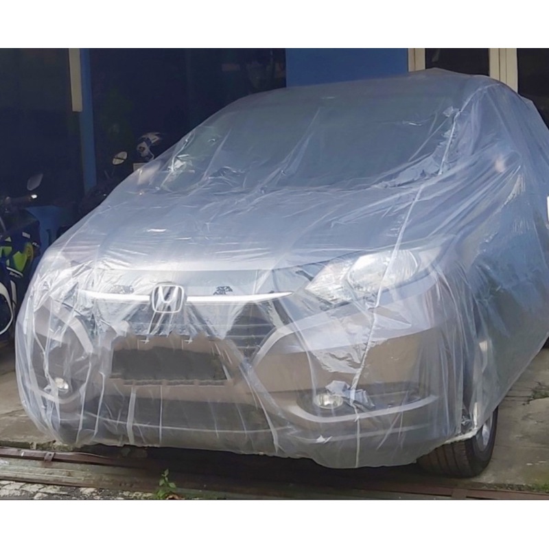 COVER MOBIL TRANSPARAN TEBAL 100 MIKRON INNOVA REBORN ZENIX NEW TERIOS TUTUP MOBIL XPANDER APV TRANSPARAN WATERPROOF