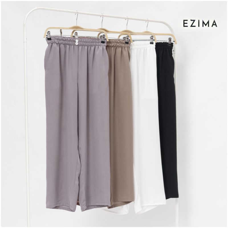 EZIMA - GIA BASIC CULLOTE celana kulot wanita kulot wanita kulot highwaist wanita celana panjang wan