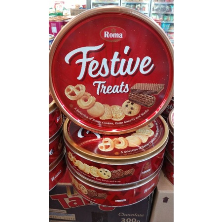BISA COD. Roma Biscuit Festive Treats 675 gram / Kue Lebaran / Kue Hari Raya / Kue Idul Fitri / Parc