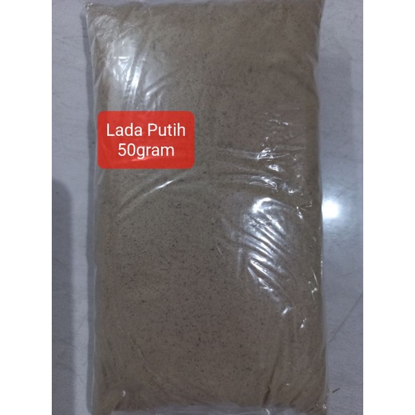 

Lada Putih Bubuk 50gram/ Bubuk Merica 50gram