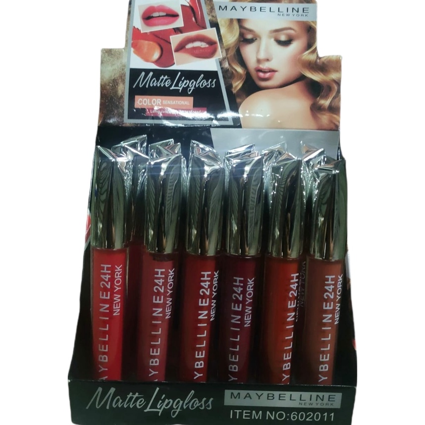 6 pcs / LIPCREAM MATTE MAYBELLINE