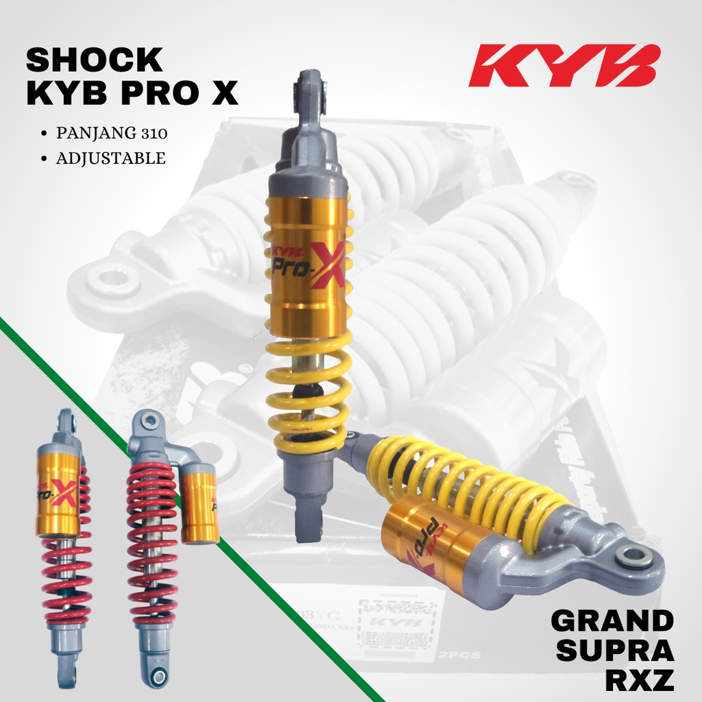 Shockbreaker Shock KYB PRO X Grand Supra rxz 310mm tabung