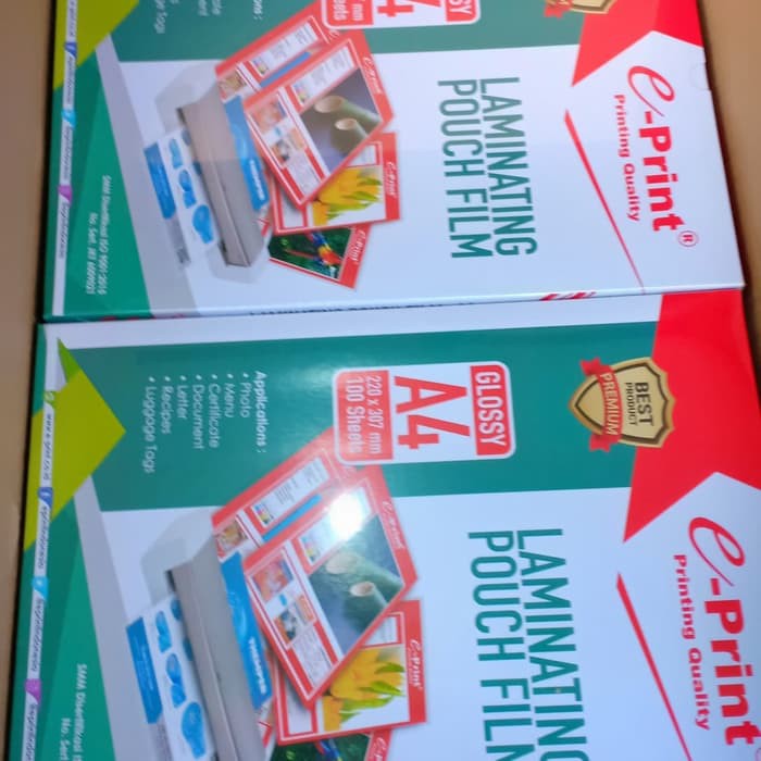 

Laminating Film Eprint A4 / F4