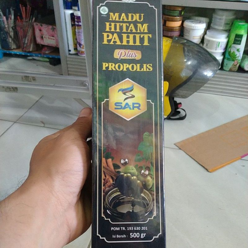 

madu hitam pahit plus propolis SAR 500gr