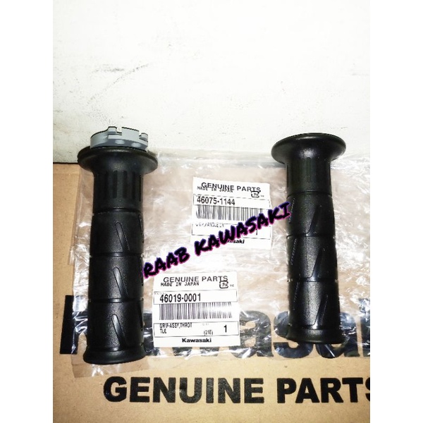 handgrip grip ninja 250 karbu/ninja 250 fi/z250fi original kawasaki